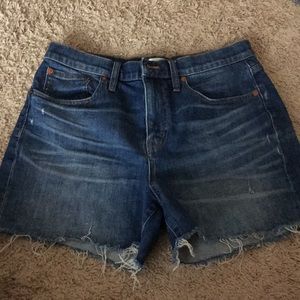 Madewell jeans shorts
